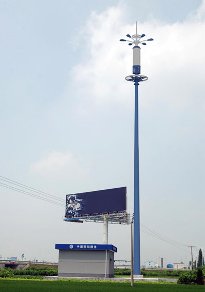 关于高杆灯集束通信杆的制作方法 的简述