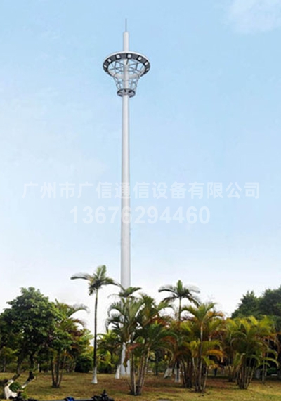 飞碟型景观通信塔杆