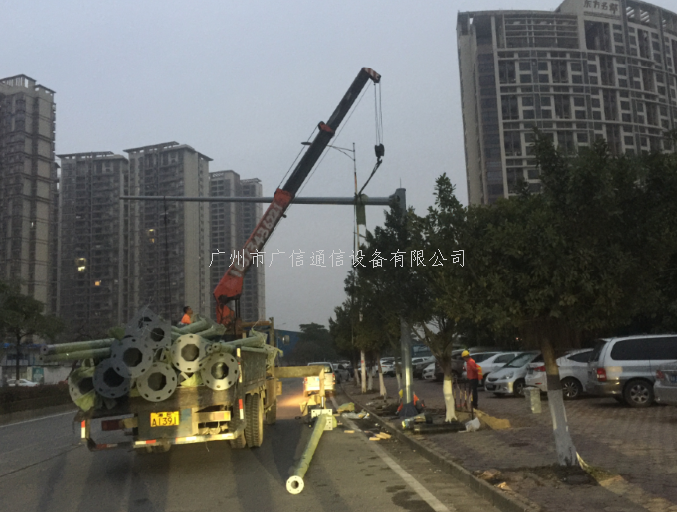 热烈庆祝我司有幸承接广三高速视频监控立杆项目。